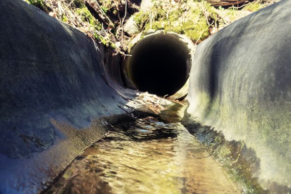 Drainage Swale Installation in Strongsville