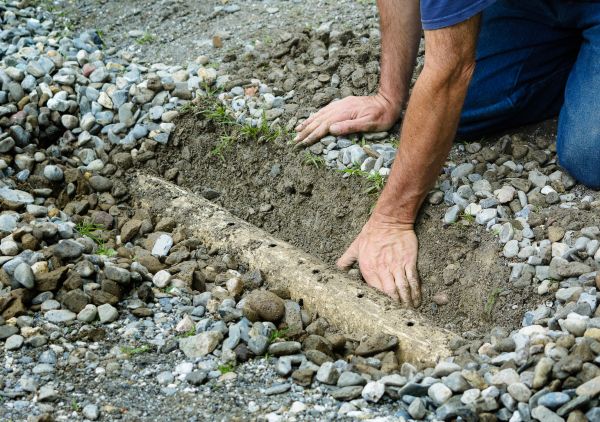 French Ditch Installation in Strongsville